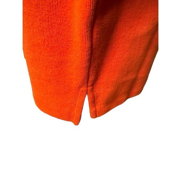 Ralph Lauren Polo Orange Quarter Zip Pullover Sweater Men’s XL 100% Cotton - Picture 5 of 8